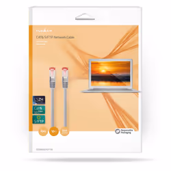 Nedis CCGB85221GY150 câble de réseau Gris 15 m Cat6 S/FTP (S-STP)