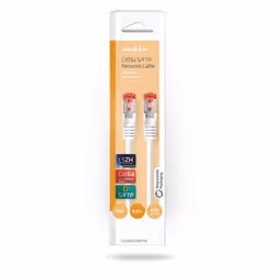 Nedis CCGB85330WT05 câble de réseau Blanc 0,5 m Cat6a S/FTP (S-STP)