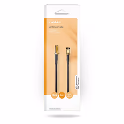 Nedis CSGB02010BK50 câble coaxial 5 m SMA Noir
