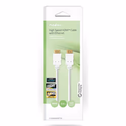 Nedis CVGB34000WT20 câble HDMI 2 m HDMI Type A (Standard) Blanc