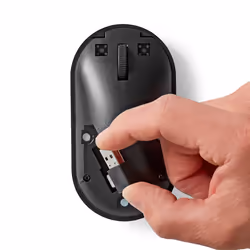 Nedis MSWS410BK souris Ambidextre USB Type-A Optique 1200 DPI - Vue supplémentaire 6