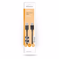 Nedis CCGB61000BK10 câble USB 1 m USB 3.2 Gen 1 (3.1 Gen 1) USB A Noir