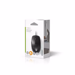 Nedis MSWD110BK souris Droitier USB Type-A Rollerbar 3600 DPI - Vue supplémentaire 6