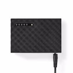 Nedis NSWH5P110BK commutateur réseau Géré Gigabit Ethernet (10/100/1000) Noir - Vue supplémentaire 5