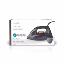 Nedis IRON1000 fer à repasser Fer à repasse à sec Semelle en céramique 2200 W Violet - Vue supplémentaire 7