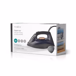 Nedis IRON1000 fer à repasser Fer à repasse à sec Semelle en céramique 2200 W Violet - Vue supplémentaire 8