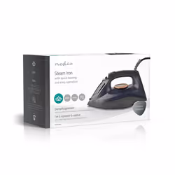 Nedis IRON1000 fer à repasser Fer à repasse à sec Semelle en céramique 2200 W Violet - Vue supplémentaire 9