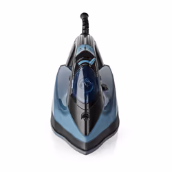 Nedis IRON2000, Fer à repasse à sec, Semelle en céramique, 1,9 m, Bleu, 25 g/min, 0,32 L