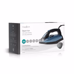 Nedis IRON2000 fer à repasser Fer à repasse à sec Semelle en céramique 2600 W Bleu - Vue supplémentaire 12