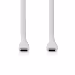 Nedis CCGB64800WT15 câble USB 1,5 m USB 3.2 Gen 1 (3.1 Gen 1) USB C Blanc