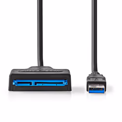 Nedis CCGB75100BK05 changeur de genre de câble USB-A SATA 22-Pin Noir
