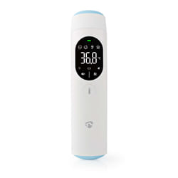 Nedis BTHTIR10WT thermometre digital Thermomètre à distance Blanc Oreille, Front Senseur