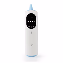 Nedis BTHTIR10WT thermometre digital Thermomètre à distance Blanc Oreille, Front Senseur