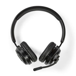Nedis CHSTB310BK casque Sans fil Arceau Musique USB Type-C Bluetooth Noir