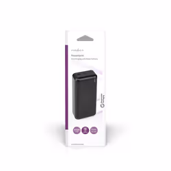 Nedis UPBKPD30000BK banque d'alimentation électrique Lithium Polymère (LiPo) 30000 mAh Noir - Vue supplémentaire 8