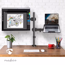 Nedis MMSISNB110BK support d'écran plat pour bureau 32" Noir