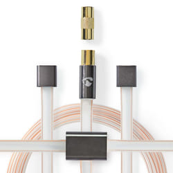 Nedis ANFMBW105AT20 câble coaxial 2 m IEC Anthracite