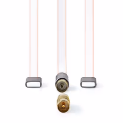 Nedis ANFMBW105AT20 câble coaxial 2 m IEC Anthracite