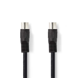 Nedis CAGL20000BK30 câble audio 3 m DIN (5-pin) Noir