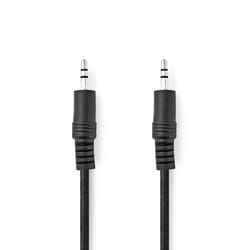 Nedis CAGL22000BK05 câble audio 0,5 m 3,5mm Noir