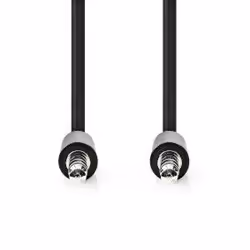 Nedis CAGL22005BK10 câble audio 1 m 3,5mm Noir