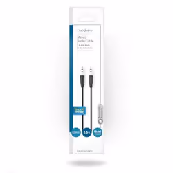Nedis CAGL22005BK10 câble audio 1 m 3,5mm Noir