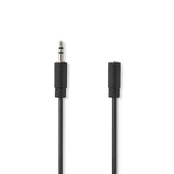 Nedis CAGL22050BK10 câble audio 1 m 3,5mm Noir