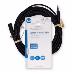 Nedis CAGL22050BK50 câble audio 5 m 3,5mm Noir
