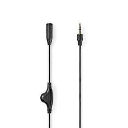 Nedis CAGL22090BK10 câble audio 1,5 m 3,5mm Noir