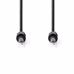 Nedis CAGL23000BK20 câble audio 2 m 6,35 mm Noir