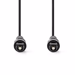 Nedis CAGL25000BK30 câble audio 3 m TOSLINK Noir
