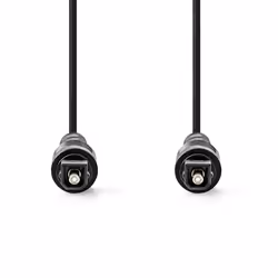 Nedis CAGL25000BK50 câble audio 5 m TOSLINK Noir