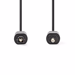 Nedis CAGL25100BK10 câble audio 1 m Toslink Mini-TOSLINK Noir