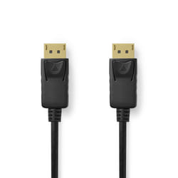Nedis CCGL37014BK20 câble DisplayPort 2 m Noir