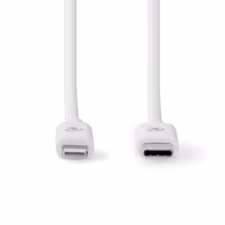 Nedis CCGL39650WT10 câble Lightning 1 m Blanc