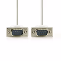 Nedis CCGL52000IV20 câble Série Ivoire 2 m DB-9