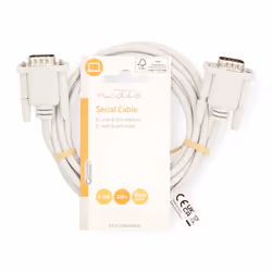 Nedis CCGL52000IV20 câble Série Ivoire 2 m DB-9