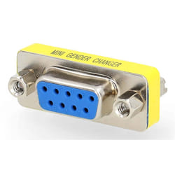Nedis CCGB52810ME connecteur de fils D-SUB Bleu, Argent
