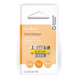 Nedis CCGB52811ME connecteur de fils D-SUB Bleu, Argent - Vue supplémentaire 6