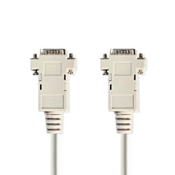 Nedis CCGL59001IV20 câble VGA 2 m Mini-VGA Ivoire