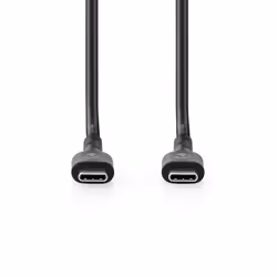 Nedis CCGL60710BK20 câble USB USB 2.0 2 m USB C Noir