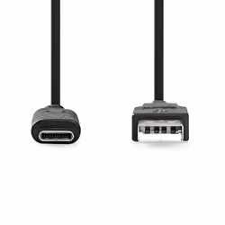 Nedis CCGL61650BK10 câble USB USB 3.2 Gen 2 (3.1 Gen 2) 1 m USB A USB C Noir