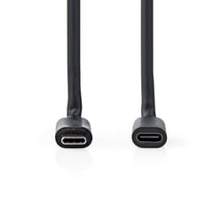 Nedis CCGL64010BK10 câble USB 2 m USB 3.2 Gen 1 (3.1 Gen 1) USB C Noir