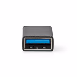 Nedis CCGB64915BK changeur de genre de câble USB-A USB-C Noir