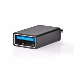 Nedis CCGB64915BK changeur de genre de câble USB-A USB-C Noir - Vue supplémentaire 4
