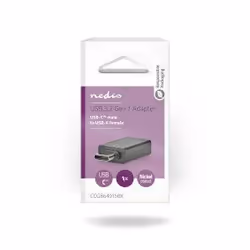 Nedis CCGB64915BK changeur de genre de câble USB-A USB-C Noir - Vue supplémentaire 5