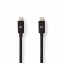 Nedis CCGL66040BK10, 1 m, USB C, USB C, USB4 Gen 3x2
