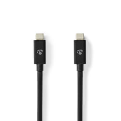 Nedis CCGL66040BK10 câble USB USB4 Gen 3x2 1 m USB C