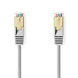 Nedis CCGL85121GY15 câble de réseau Gris 1,5 m Cat5e SF/UTP (S-FTP)