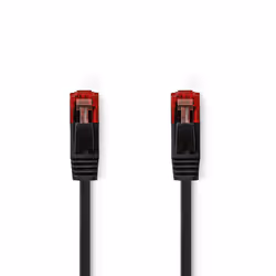 Nedis CCGL85215BK20, 2 m, Cat6, U/UTP (UTP), RJ-45, RJ-45